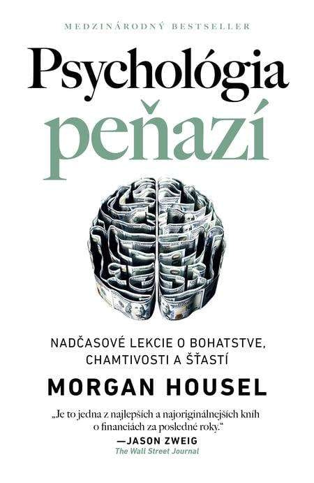 Obálka knihy Psychológia peňazí od Morgan Housel